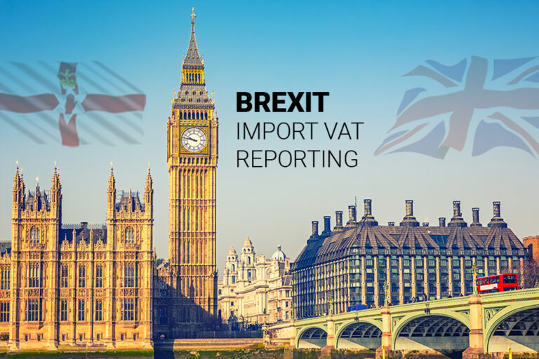 UK/ Northern Ireland Brexit import VAT reporting